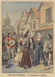 Foire des étudiants au Panthéon, Paris